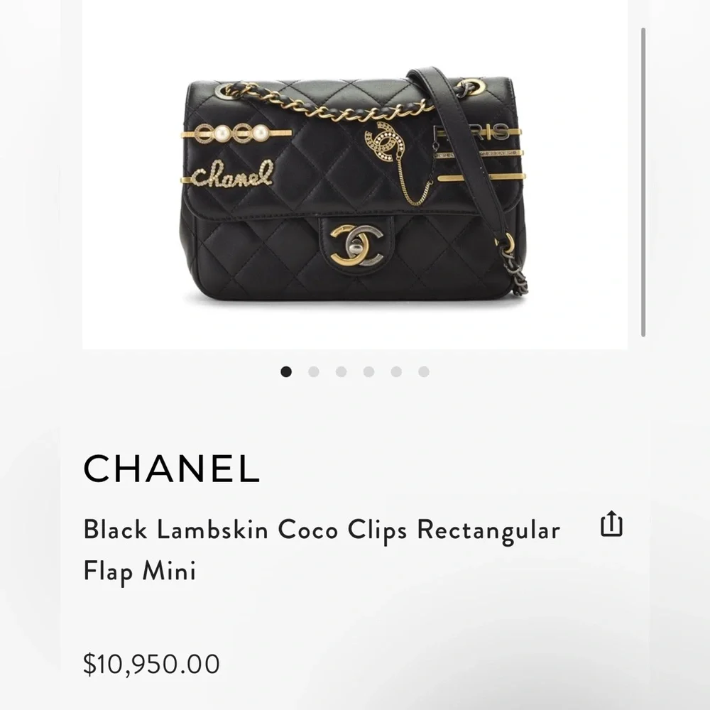 Chanel Black Quilted Coco flips Rectangular Shoulder Bag with Gold Accents